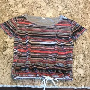 Roxey striped top